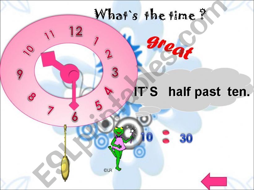 WHAT`S THE  TIME ?   ( GAME) powerpoint